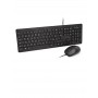 V7 Mouse e tastiera antimicrobici lavabili, USB, sensori ottici, specifica IP68, impermeabili (CKU700IT)