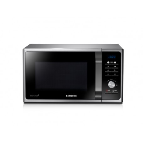 Samsung MG23F301TCS forno a microonde Superficie piana Microonde con grill 23 L 800 W Nero, Argento (MG23F301TCS/ET)