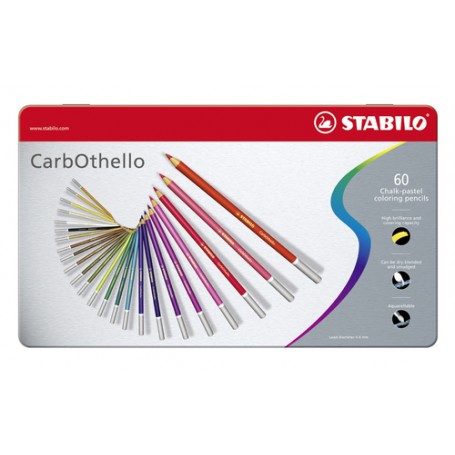 STABILO CarbOthello pastello colorato 60 pz (1460-6)
