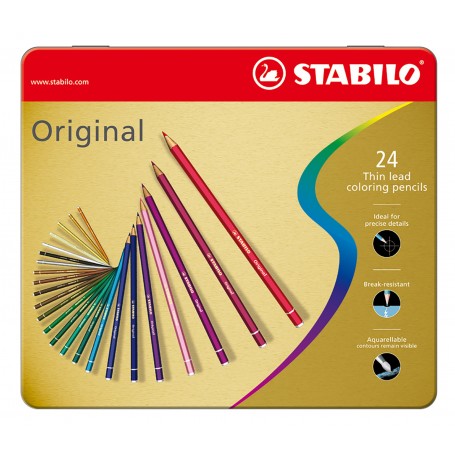 STABILO Original pastello colorato 24 pz (8774-6)