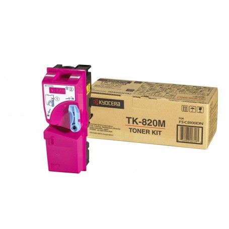 KYOCERA TK-820M cartuccia toner Originale Magenta (1T02HPBEU0)