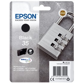 Epson Padlock Singlepack Black 35 DURABrite Ultra Ink (C13T35814010)