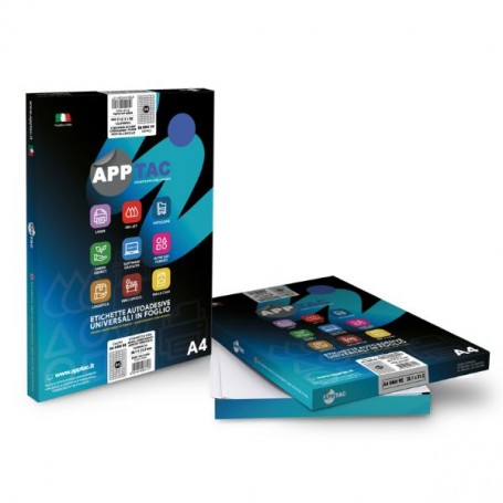 ETICHETTE BIANCHE 105X72 100FG