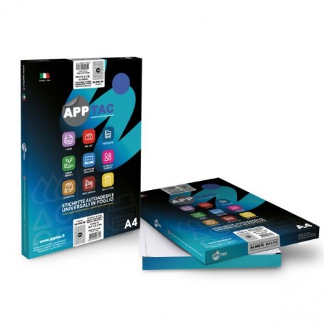 ETICHETTE BIANCHE 105X59 100FG