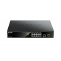 D-Link DGS-1010MP switch di rete Non gestito Gigabit Ethernet (10/100/1000) Supporto Power over Ethernet (PoE) 1U Nero