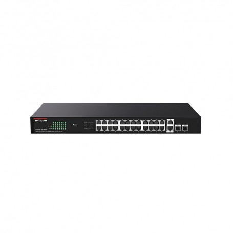 SWITCH POE UNMANAGED, 28 PORT, 24 POE