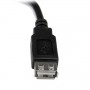 StarTech.com Cavo adattatore di prolunga USB 2.0 da 15 cm A ad A - M/F (USBEXTAA6IN)