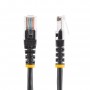 StarTech.com Cavo patch UTP Cat5e RJ45 modellato nero da 15 m Cat 5e - Cavo patch da 15 m (M45PAT15MBK)