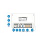 FRITZ!Box 5690 Pro International router wireless 2.5 Gigabit Ethernet Tri-band (2,4 GHz/5 GHz/6 GHz) Bianco