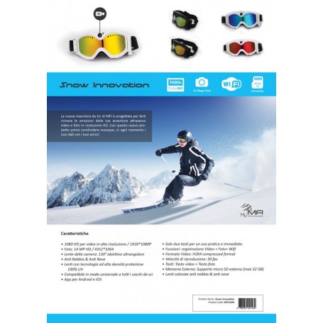 MFI SNOW INNOVATION BIANCA LENTI ARANCIO