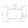 INTERRUTTORE SMART LUCI I3 PLUS W