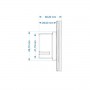 INTERRUTTORE SMART LUCI I3 PLUS W