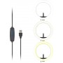 Kensington Illuminazione ad anello bicolore L1000 con supporto per webcam