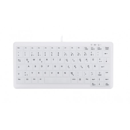 CHERRY AK-C4110 tastiera Medico USB QWERTZ Tedesco Bianco