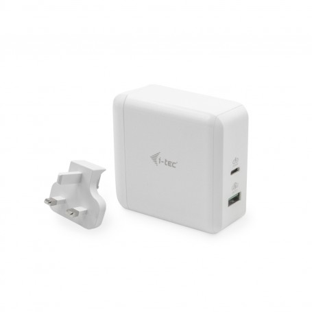 i-tec CHARGER-C60WTUK Caricabatterie per dispositivi mobili Bianco Interno (CHARGER-C60WTUK)