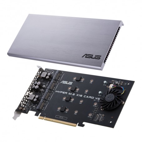 ASUS HYPER M.2 X16 CARD V2 scheda di interfaccia e adattatore Interno (90MC06P0-M0EAY0)
