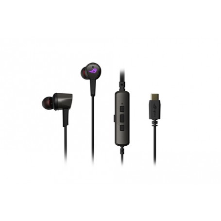 ASUS ROG CETRA II Cuffie Cablato In-ear Giocare USB tipo-C Nero (90YH02S0-B2UA00)