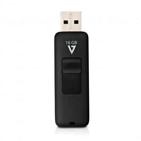 V7 VF216GAR-3E unità flash USB 16 GB USB tipo A 2.0 Nero (VF216GAR-3E)
