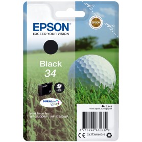 Epson Golf ball Singlepack Black 34 DURABrite Ultra Ink (C13T34614020)
