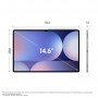 Samsung Galaxy Tab S10 Ultra, Tablet AI, Display 14.6" Dynamic AMOLED 2X, Wi-Fi, RAM 12GB, 256GB, 11.200 mAh, Android 14, IP68, 
