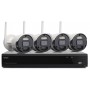 ISIWI KIT WIRELESS CONNECT S4 ISW-K1N8BF2MP-4 GEN1 NVR 8 CANALI + 4 TELECAMERE IP 1080P 2MPX WIRELES (ISW-K1N8BF2MP-4 GEN1)