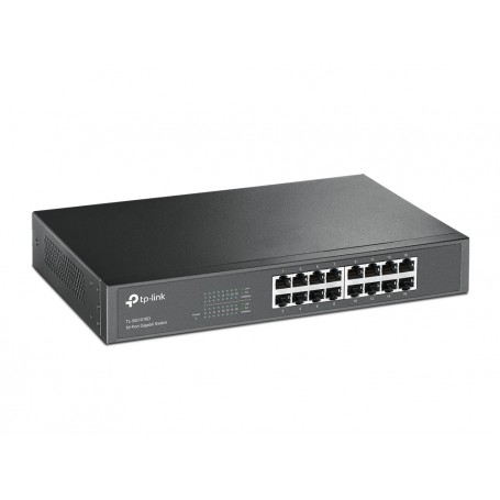 TP-LINK TL-SG1016DE Gestito L2 Gigabit Ethernet (10/100/1000) Nero (TL-SG1016D)