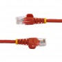 StarTech.com Cavo di Rete da 5m Rosso Cat5e Ethernet RJ45 Antigroviglio (45PAT5MRD)