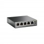 TP-LINK TL-SG1005P Non gestito Gigabit Ethernet (10/100/1000) Supporto Power over Ethernet (PoE) Nero (TL-SG1005P)