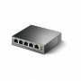 TP-LINK TL-SG1005P Non gestito Gigabit Ethernet (10/100/1000) Supporto Power over Ethernet (PoE) Nero (TL-SG1005P)