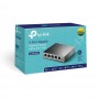 TP-LINK TL-SG1005P Non gestito Gigabit Ethernet (10/100/1000) Supporto Power over Ethernet (PoE) Nero (TL-SG1005P)