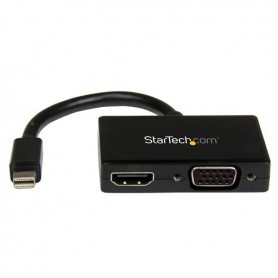 StarTech.com Adattatore Mini DisplayPort a HDMI e VGA - Convertitore audio/video da viaggio mDP 2 in 1 - 1920x1200 / (MDP2HDVGA)