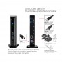 CLUB3D USB3.2 Gen1 Type A or C Dual Display 4K60Hz Docking Station DisplayLink® Certified (CSV-1460)