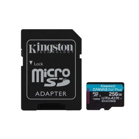 Kingston Technology Canvas Go! Plus 256 GB SD UHS-I Classe 10 (SDCG3/256GB)
