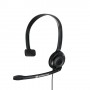 Sennheiser PC 2 CHAT Auricolare Cablato A Padiglione Ufficio Nero (504194)