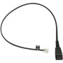 Jabra 8800-00-25 cavo telefonico 0,5 m Nero (8800-00-25)