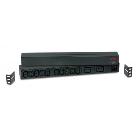APC RACK PDU BASIC 1 U 16A 230V unità di distribuzione dell'energia (PDU) 12 presa(e) AC 0U/1U Nero (AP9559)