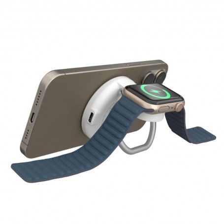 Targus HJ3310WHGL Caricabatterie per dispositivi mobili Cuffie, Smartphone, Orologio intelligente Bianco USB Carica wireless Ric