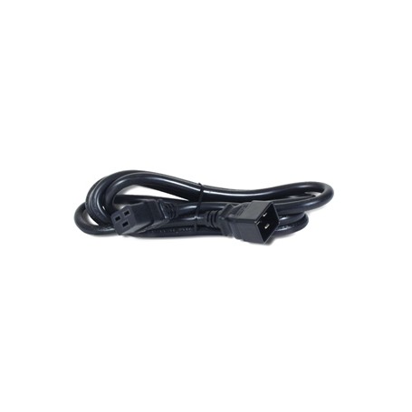 APC PWR Cord C19 - C20, 4.5 m Nero 4,57 m Accoppiatore C19 Accoppiatore C20 (AP9887)