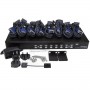 StarTech.com Kit Switch KVM USB montabile a rack 1U 8 porte con funzione OSD e cavi (SV831DUSBUK)