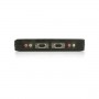 StarTech.com Kit Switch KVM USB con audio e cavi 4 porte, colore nero (SV411KUSB)