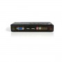 StarTech.com Kit Switch KVM USB con audio e cavi 4 porte, colore nero (SV411KUSB)