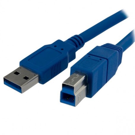 StarTech.com Cavo USB 3.0 SuperSpeed per stampante tipo A/B ad alta velocita' M/M - 1m (USB3SAB1M)