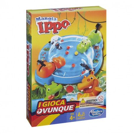 Hasbro Hungry Hungry Hippos Grab and Go (B1001103)