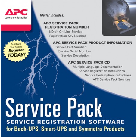 APC Service Pack 1 Year Extended Warranty (WBEXTWAR1YR-SP-05)