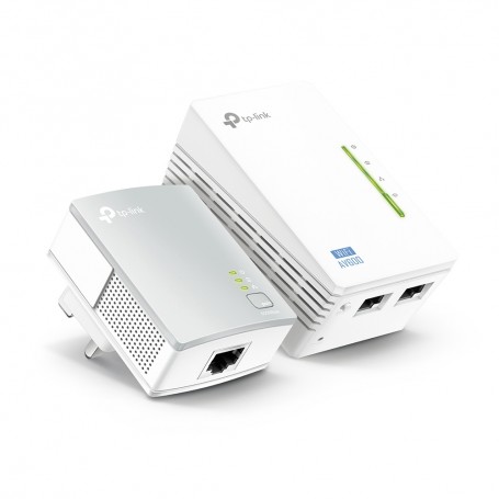 TP-LINK TL-WPA4220 KIT 300 Mbit/s Collegamento ethernet LAN Wi-Fi Bianco 2 pz (TL-WPA4220KIT)