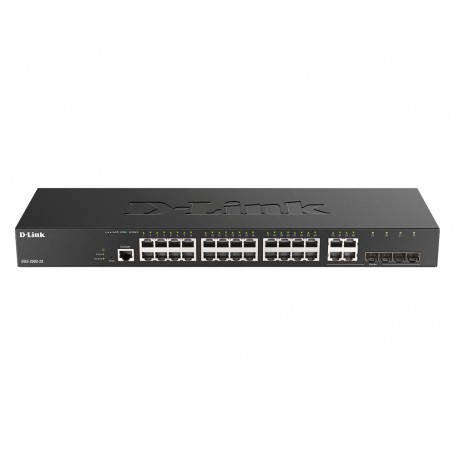 D-Link DGS-2000-28 switch di rete Gestito L2/L3 Gigabit Ethernet (10/100/1000) 1U Nero (DGS-2000-28)