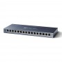TP-LINK TL-SG116E Non gestito Gigabit Ethernet (10/100/1000) Nero (TL-SG116)