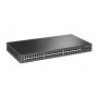 TP-LINK TL-SG1048 Non gestito Gigabit Ethernet (10/100/1000) 1U Nero (TL-SG1048)