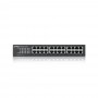 Zyxel GS1100-24E Non gestito Gigabit Ethernet (10/100/1000) Nero (GS1100-24E-EU0103F)