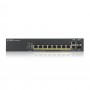 Zyxel GS1920-8HPV2 Gestito Gigabit Ethernet (10/100/1000) Supporto Power over Ethernet (PoE) Nero (GS1920-8HPV2-EU0101F)